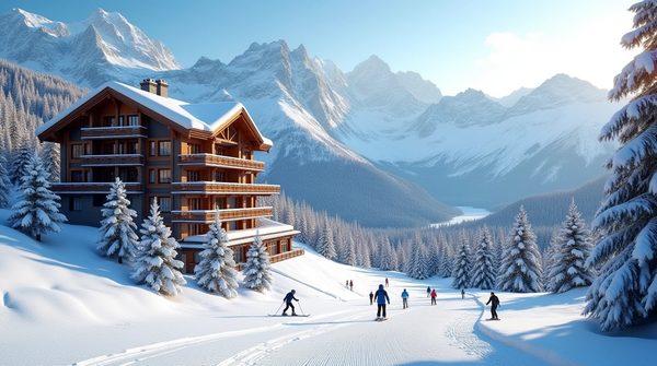 Vivre l'expérience ultime d'un hôtel à alpe d'huez au cœur du domaine skiable